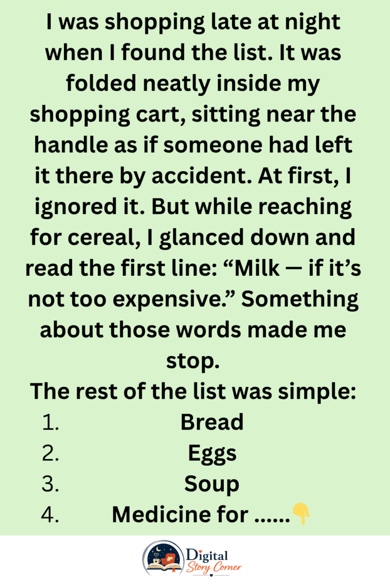 The Grocery List in My Cart