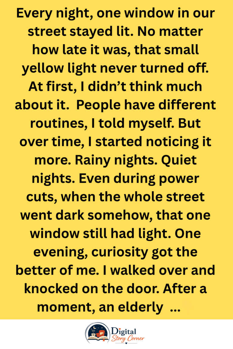The Light That Stayed On